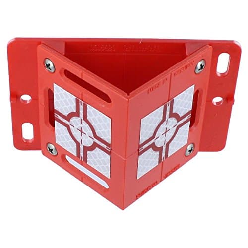 Berntsen - Retro Reflective Survey Target Adapter w/ RS80- Red (Pack of 100)