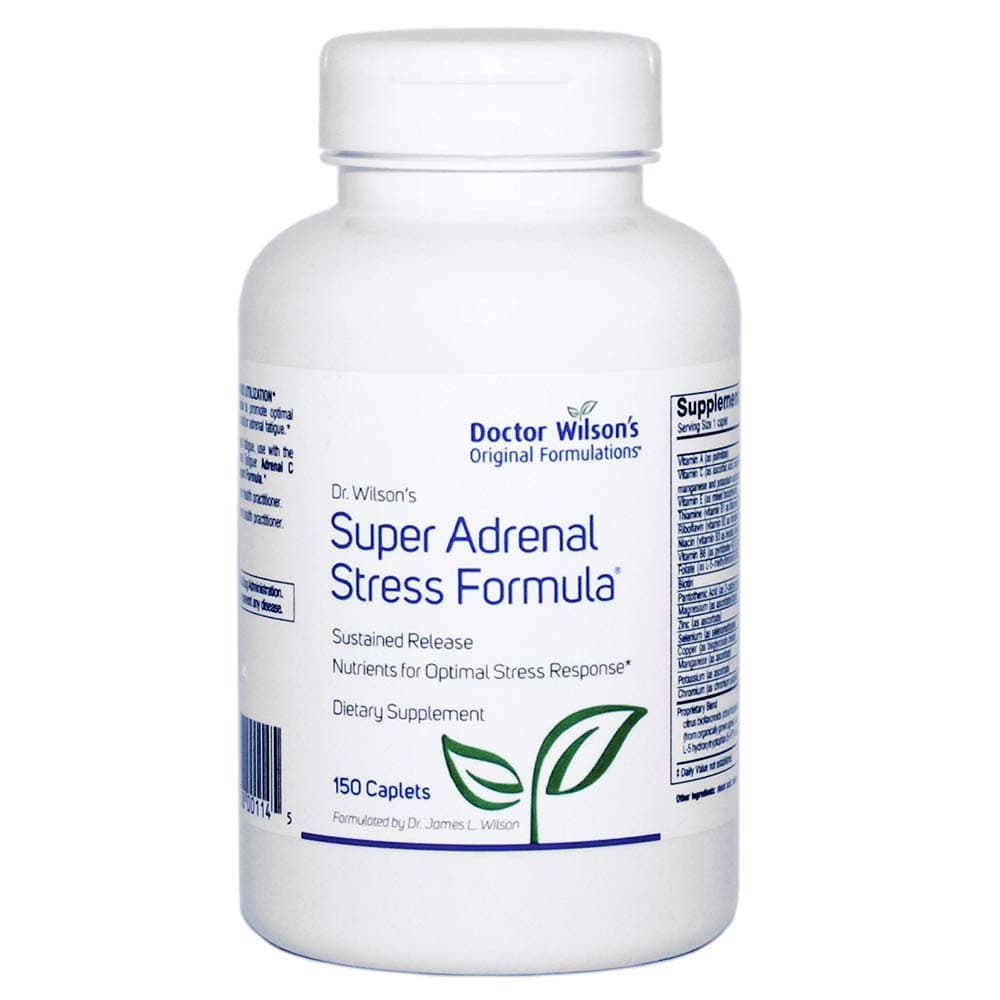 Doctor Wilson's Original Formulations Super Adrenal Stress Formula 150 caplets Adrenal, HPA Axis, Fatigue, and Energy Support