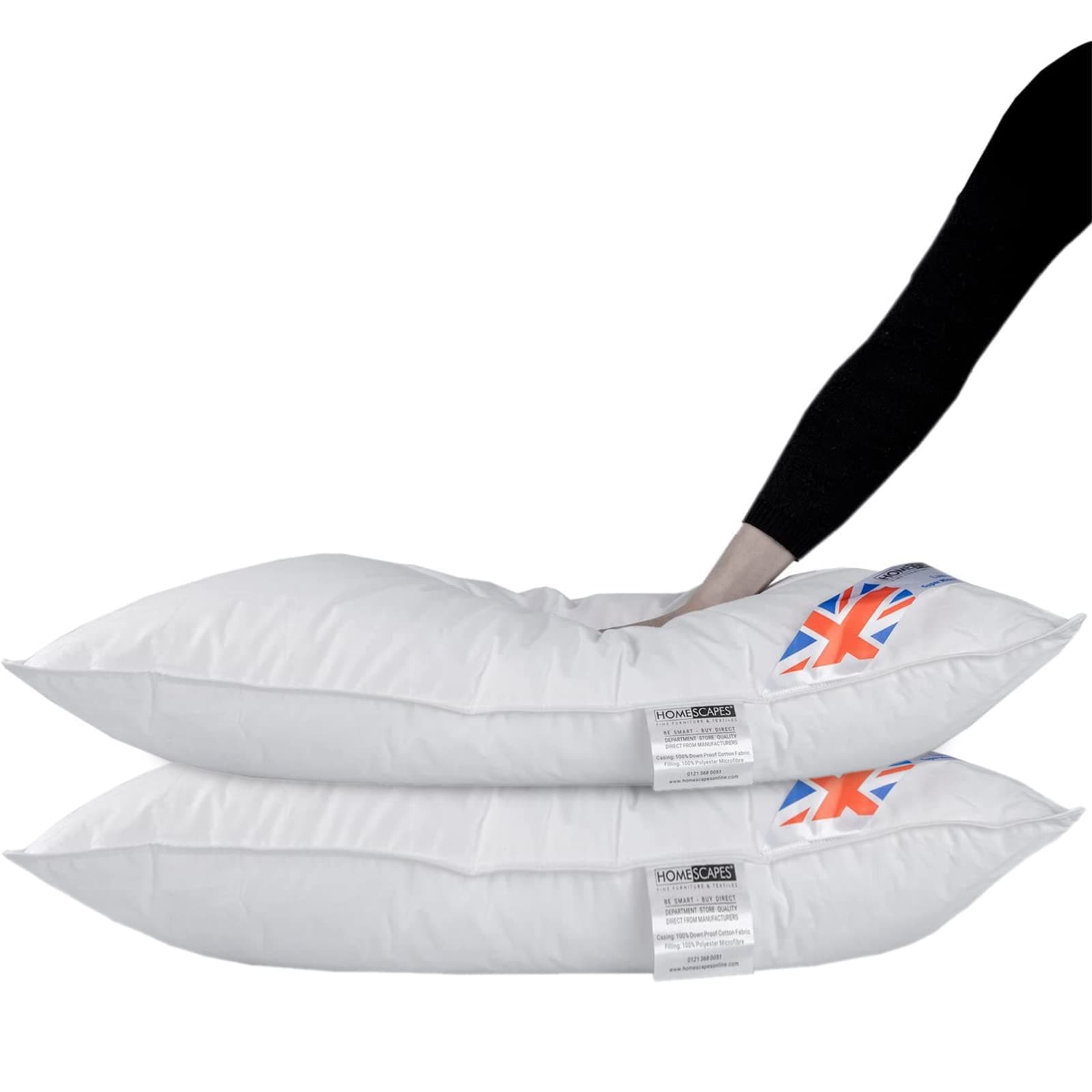 Microfibre Pillow Pair