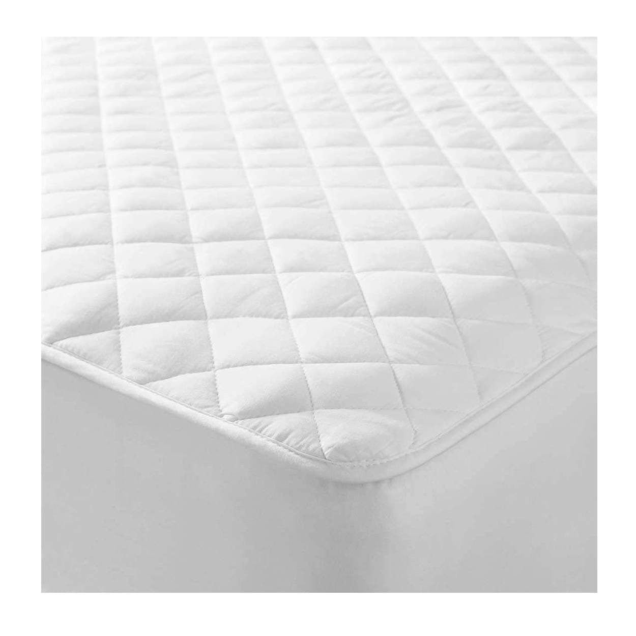 Quilted Mattress Protector 30cm Extra Deep Hypoallergenic Breathable Mattress Protector Double Bed Fully Fitted Machine Washable Mattress Cover