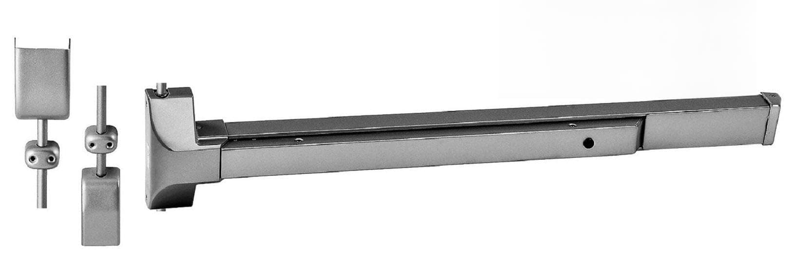 Prowell 6090V Vertical Push Bar Panic Exit Device (36"DW x 84"DH, Aluminum)