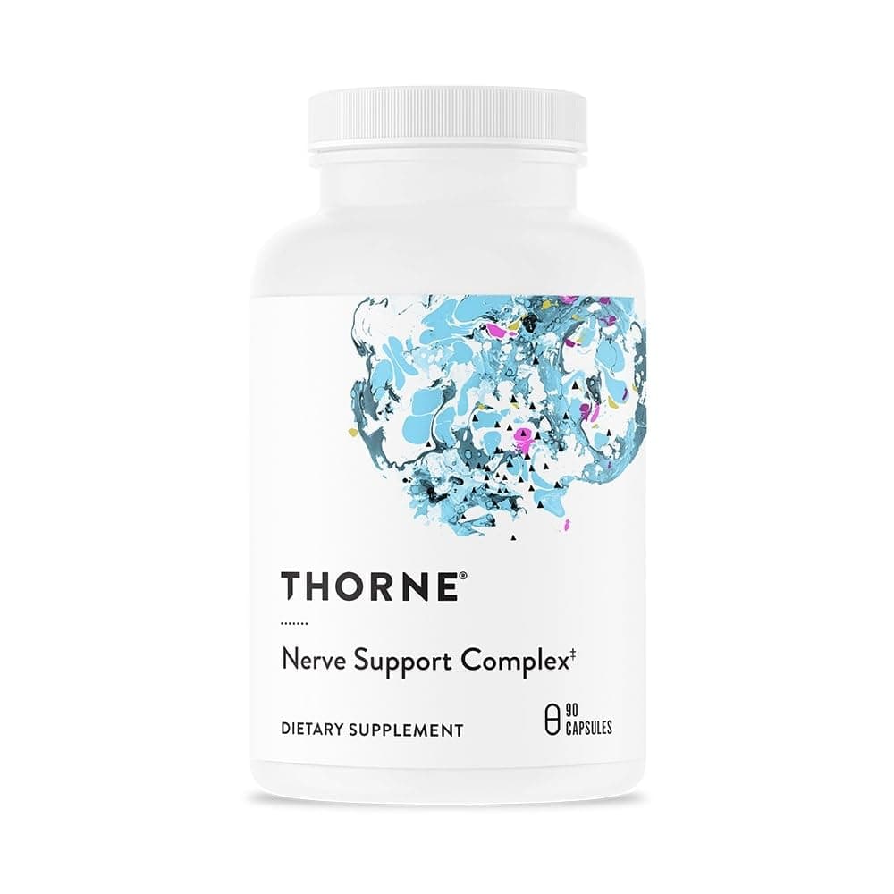 Thorne Nerve Support Complex (formerly Neurochondria) - Neuroprotective Supplement for Nerve and Brain Support and Mitochondrial Health - 90 Capsules - 30 Servings