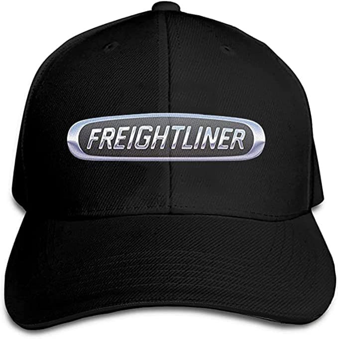 LHSPOSIFD Unisex Man Baseball Hat Cool Adjustable Mesh Strapback-Freightliner-Trucks-Flat Caps