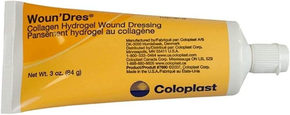 Coloplast Collagen Hydrogel For Wound Dressing 3 oz