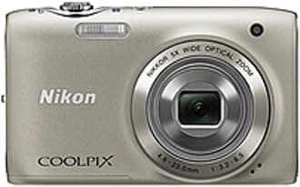 Nikon COOLPIX S3100 14 MP Digital Camera with 5x NIKKOR Wide-Angle Optical Zoom Lens and 2.7-Inch LCD (Silver)