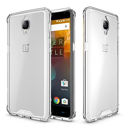 OnePlus 3T/OnePlus 3 Case, Scratch Resistant Lightweight Hybrid Clear Back Panel Protective Cover Case Compatible for OnePlus 3T, OnePlus 3 (Clear)