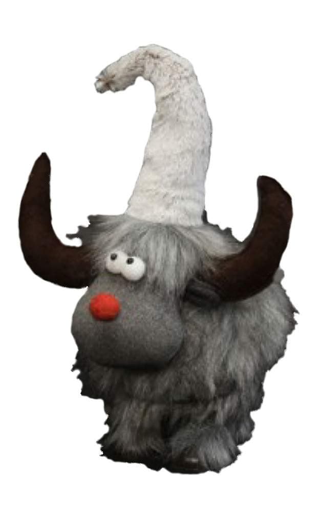 Bright IdeasSmall Fur Wobble Moose, Multi