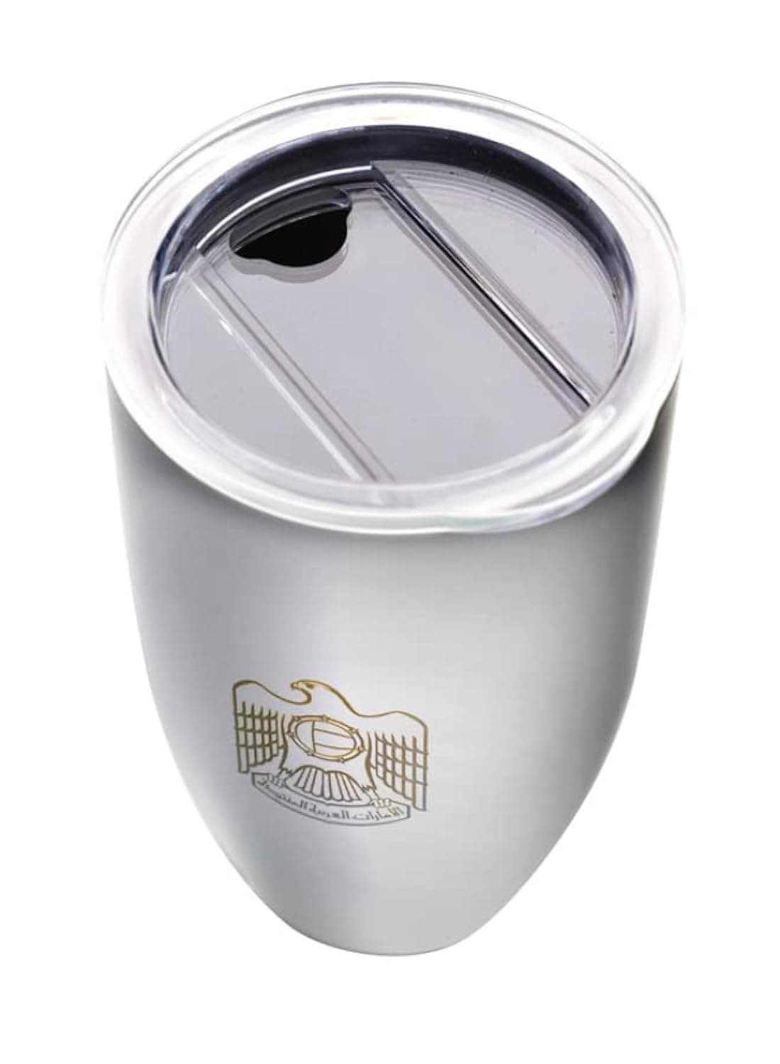 Stainless Take Away Mug UAE White