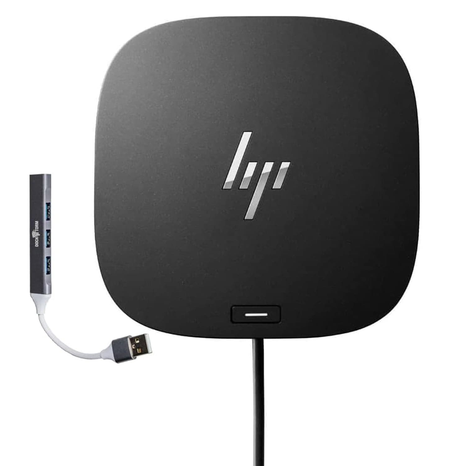 HP USB-C Essential Dock G5 – Multiport Docking Station with USB-C, HDMI, DisplayPort, Ethernet, Includes Dockztorm Dock
