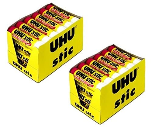 "Uhu" Permanent Glue Stick .29oz w/Display 2 24-Packs (48-Total)