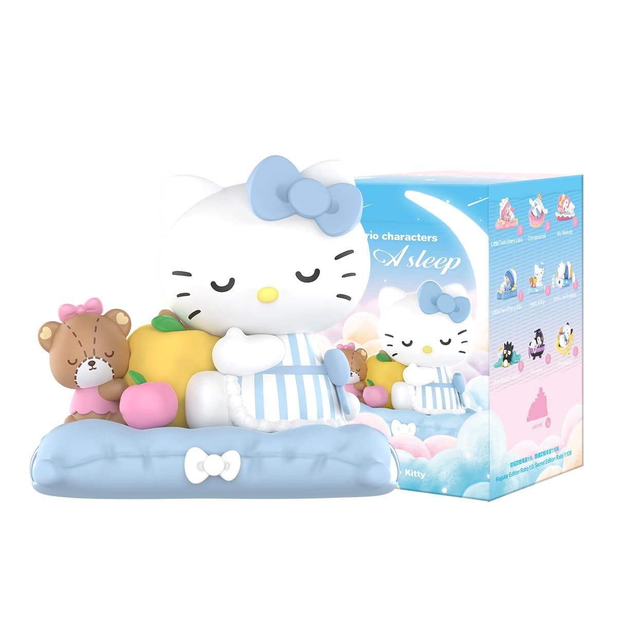 POP MART Sanrio Fall Asleep Series 1PC Pop Figures - Random Action Figures and Collectibles Gift