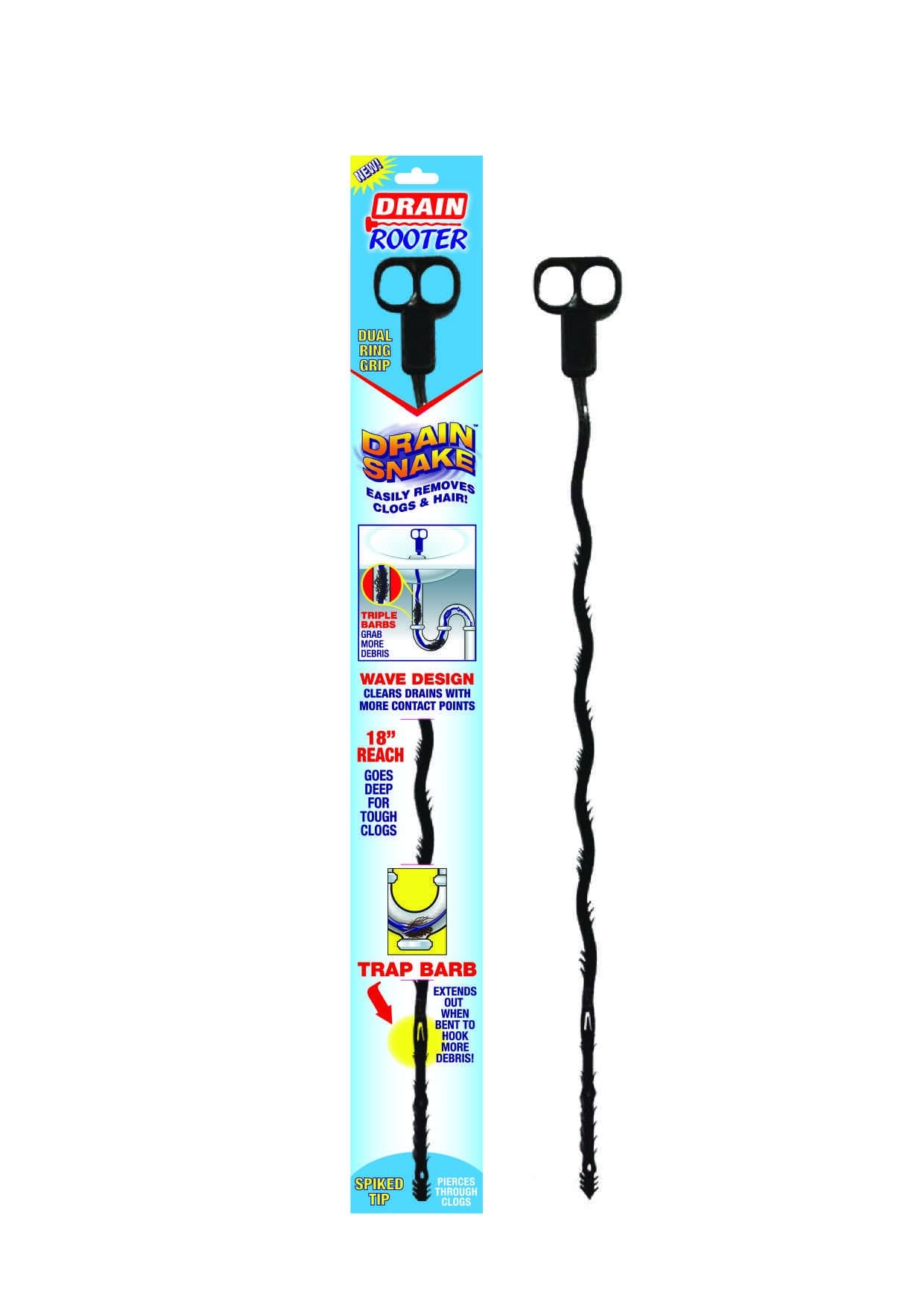 Roto Rooter301686 Rooter Drain Snakes, 8 inch