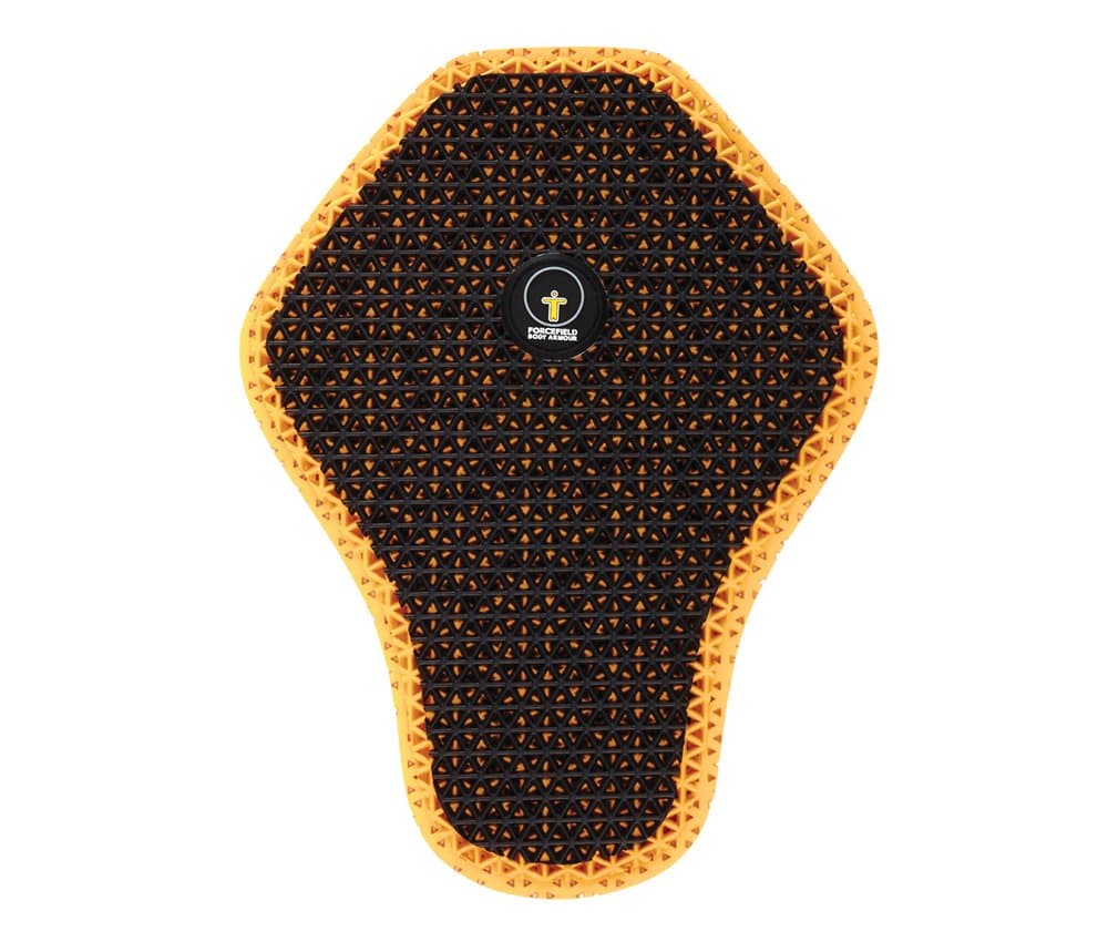 Forcefield Body Armour SuperLite L1 Back Insert (BLACK/YELLOW)