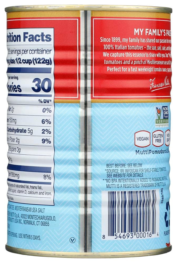 Mutti Sandhurst Polpa 400g