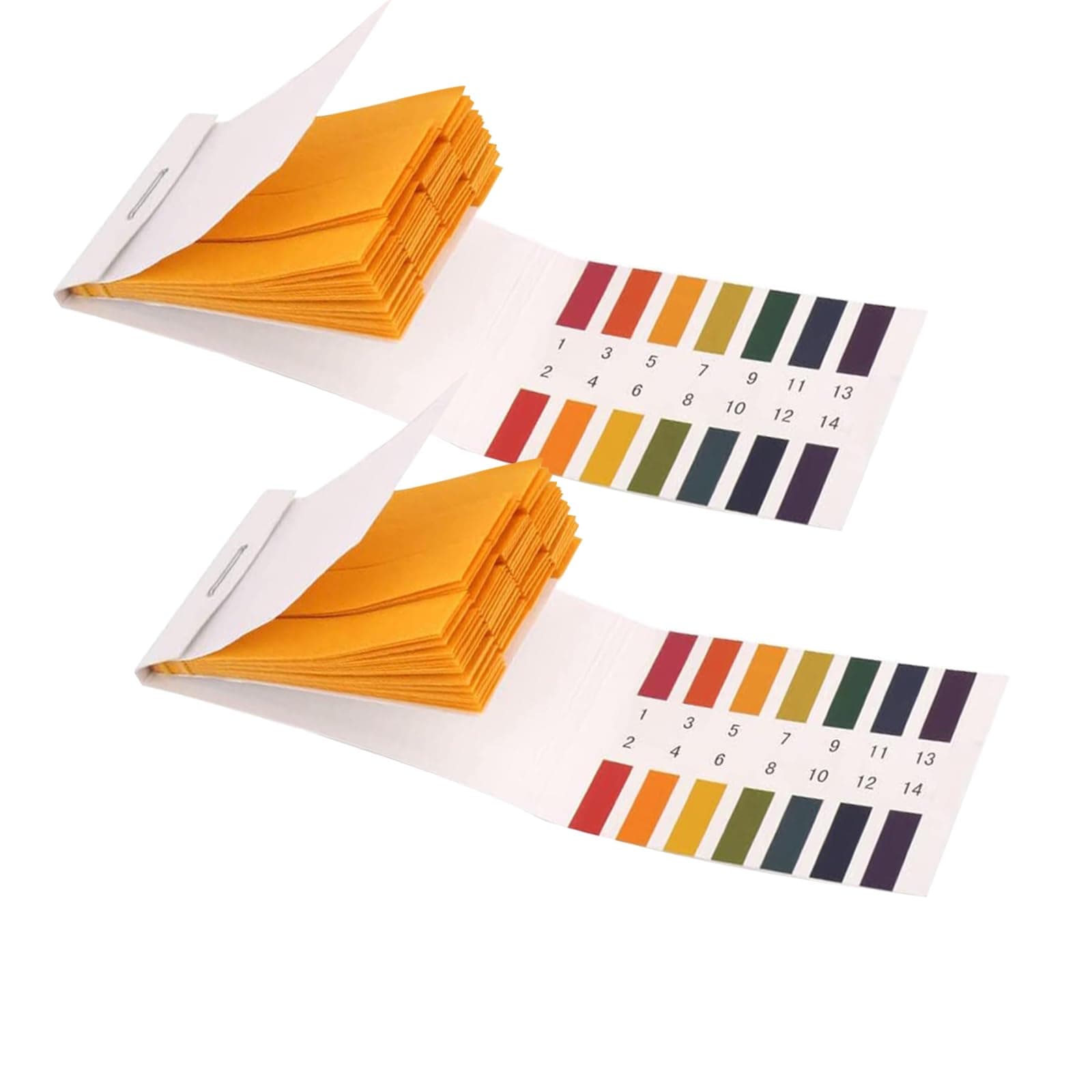 2 Pack pH Test Strips, 160 Strips pH.1-14 Universal pH Test Paper Litmus Test Paper Soap Making Testing Strips for Water Wine Saliva Urine Soil Testing Pet Food and Diet pH Monitoring (Sealed Pack)