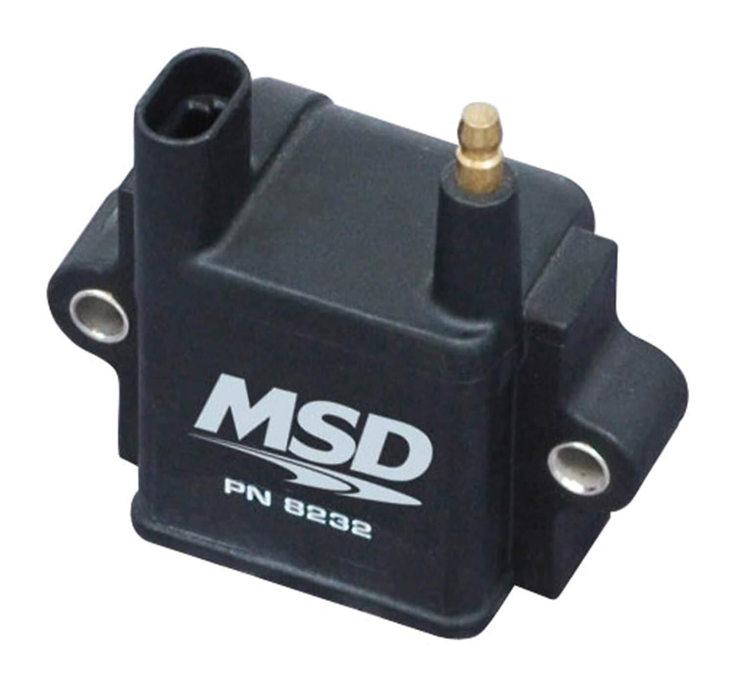 MSD 8232 Single Race Tower Coil, Black