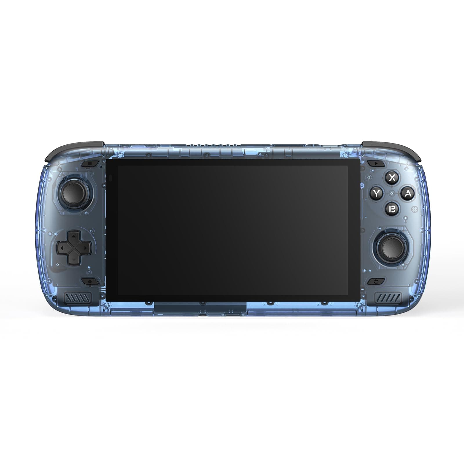 AYN Odin 2 Android Handheld Gaming High-Performance Retro Game Handheld with Snapdragon 8 Gen 2 Octa-core CPU, Adreno 740 GPU, 6" 1080p Screen, Wi-Fi 7, Android 13 (Clear Blue, Pro 12+256GB)