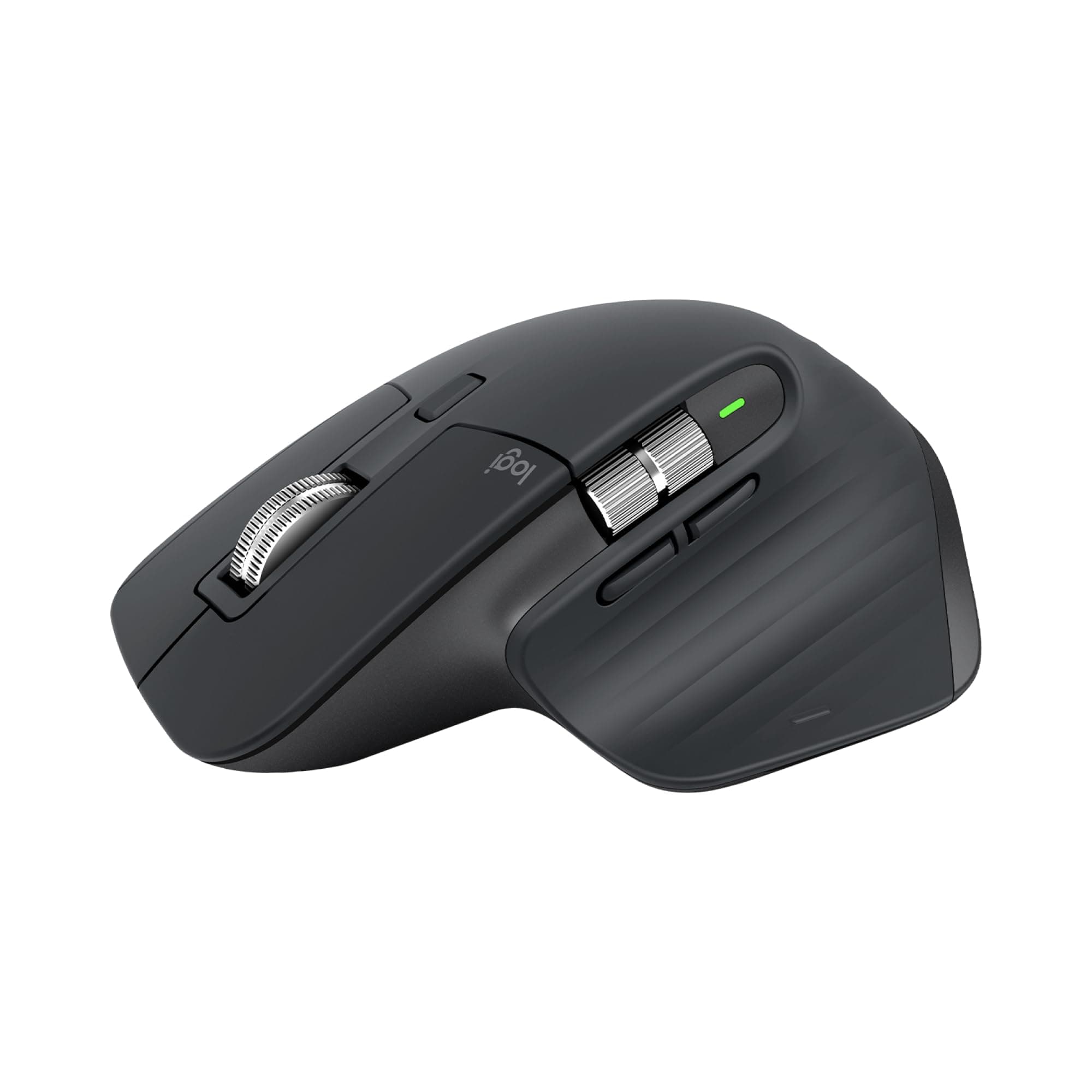 MX Master 3S Wireless Mouse Standard Edition with Logi Bolt USB Receiver, Ultra-fast Scrolling, Ergo, 8K DPI, Track on Glass, Quiet Clicks, USB-C, Bluetooth, Windows, Linux, Chrome - Graphite