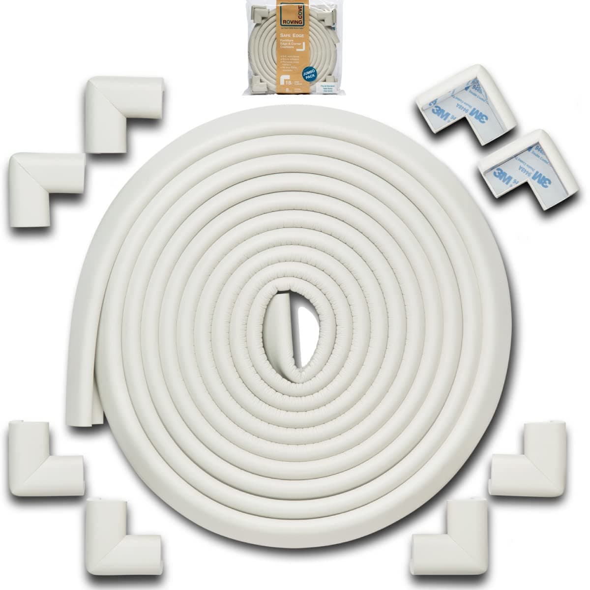 Roving Cove HeftyFit Edge Corner Set – Large 18ft Edge 8 Corners