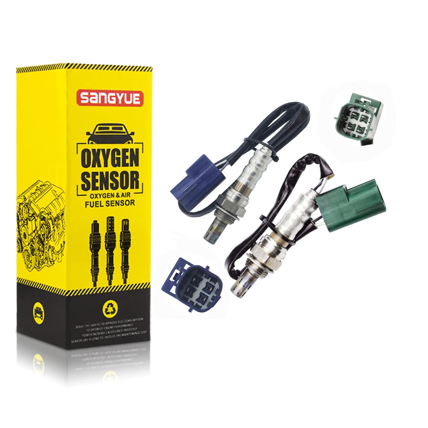 2 Oxygen Sensor for 2005-2012 Nissan Xterra Frontier pathfinder 4.0L Downstream Left+Right