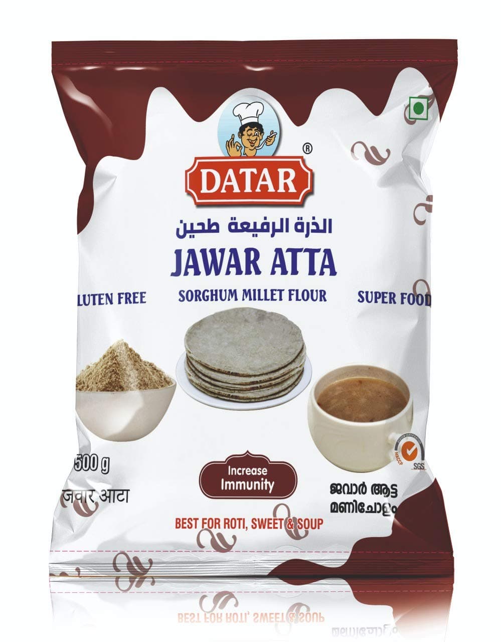 Jowar Flour (Atta) 500 Gm