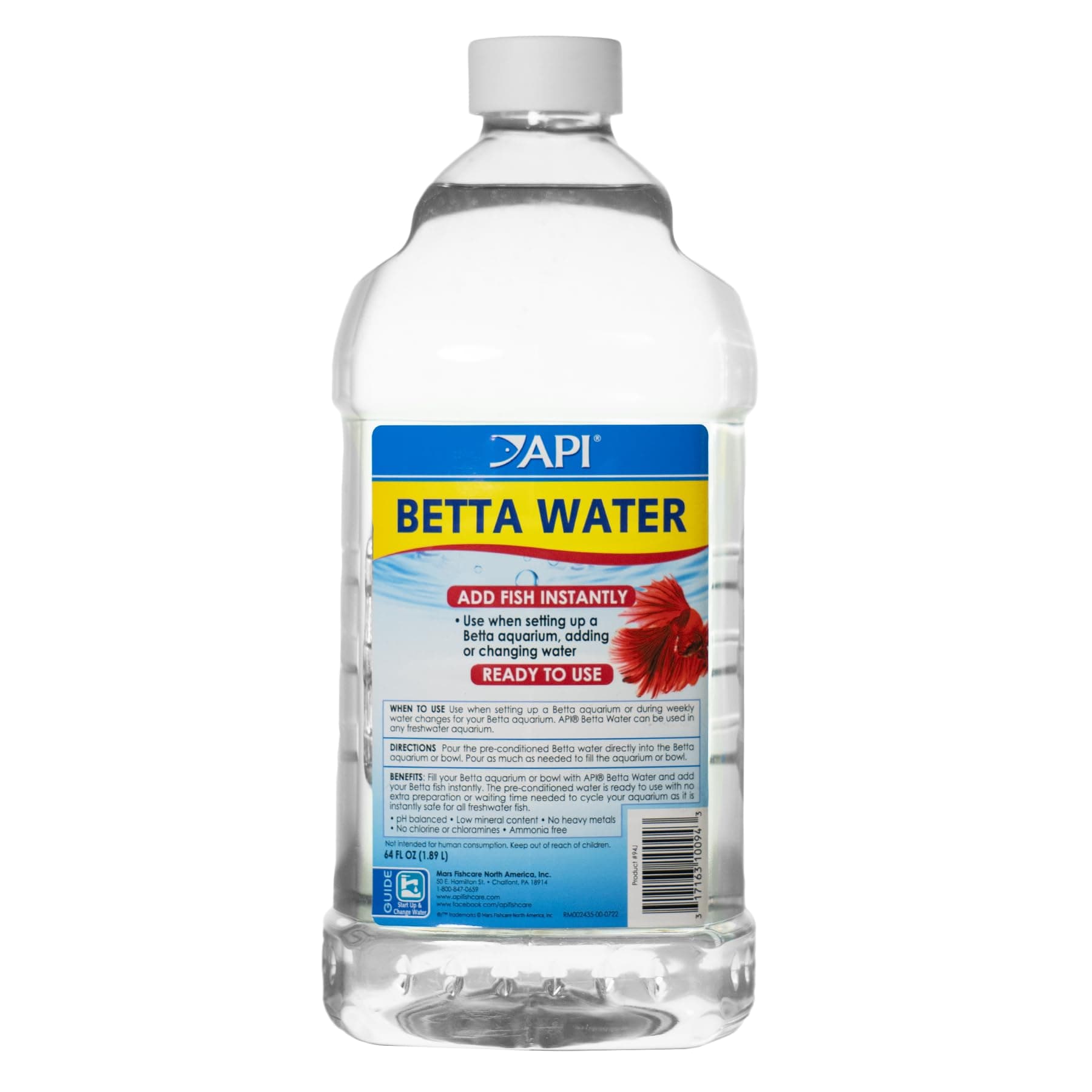 Betta Water, 64 OZ