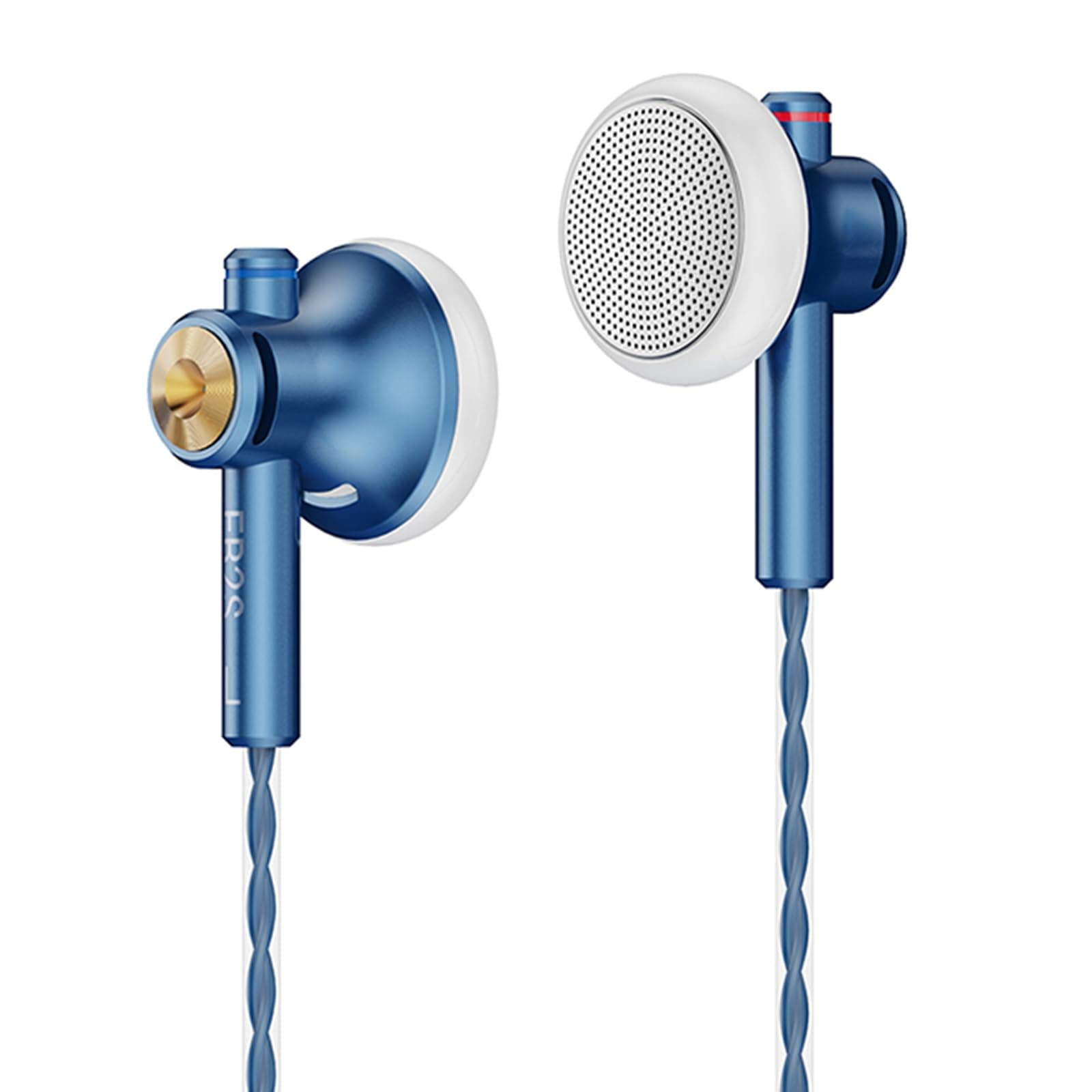 EB2S Pro Flat Head Earbuds, Wired Earbuds in-Ear Headphones,Noise Isolation Corded for 3.5mm/4.4mm Jack Ear Buds Galaxy S7 Edge,Galaxy S23 Ultra, Xiaomi Mi A3 Audiophile (3.5mm no Mic)