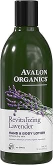 Avalon Organics Lavender Lotion, 12 Oz, Light Purple, 12 Fl Oz (Pack of 1)
