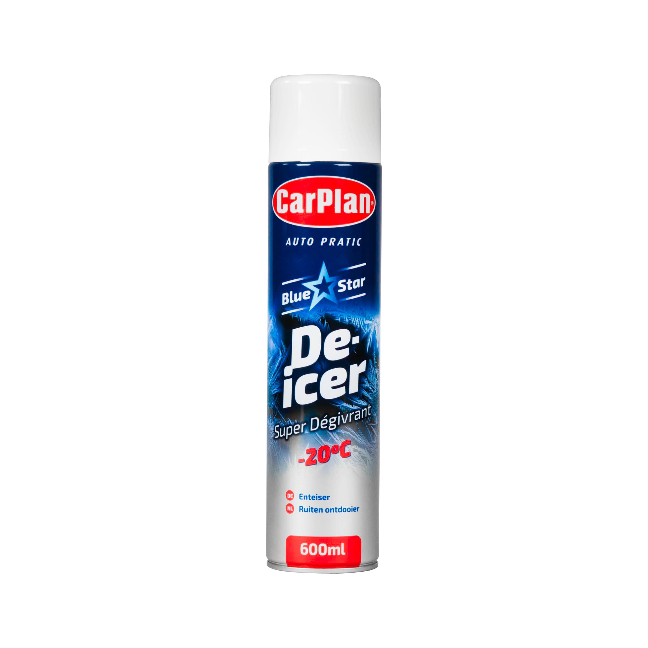 CarPlan Blue Star Aerosol De-icer, 600 ml (Pack of 1)