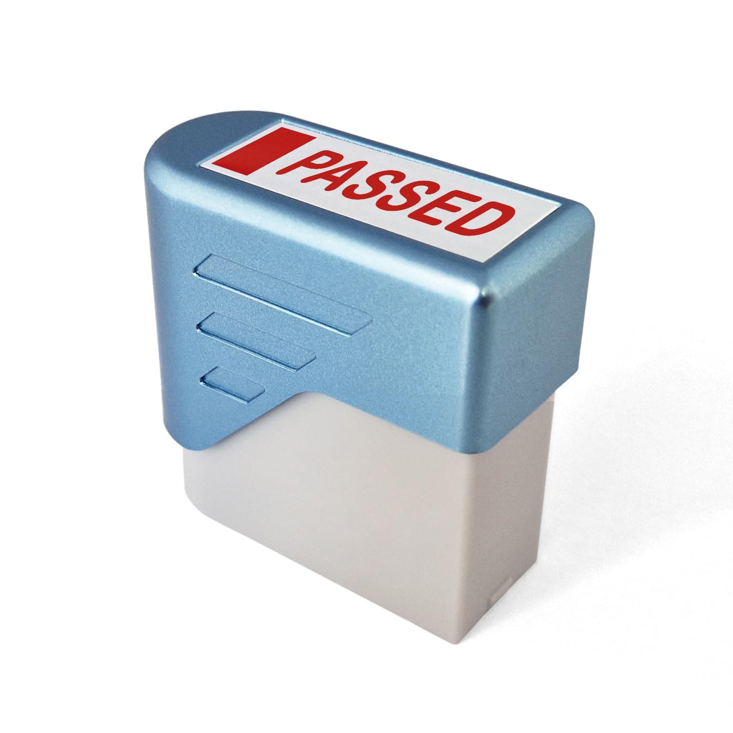 Passed Rubber Stamp Self Inking Bold Red Ink Text Business Office Self Stationery Inking Kit Document