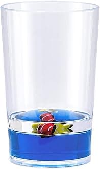 Locco Decor 4 Piece Acrylic Liquid 3D Floating Motion Bathroom Vanity Accessory Set Fish