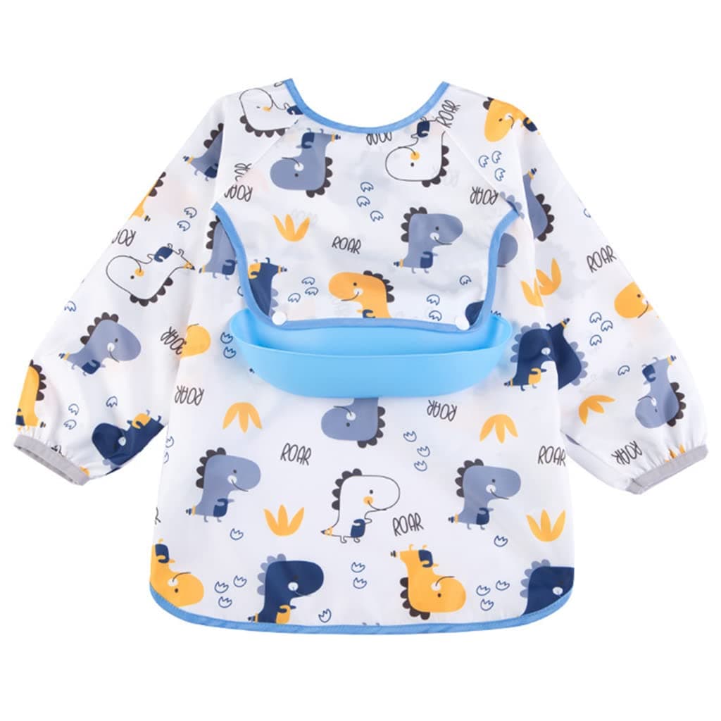 Baby Bib with Sleeved