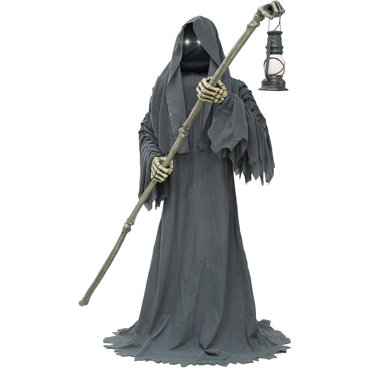 Haunted Hill Farm 6-Ft. Tall Motion-Activated Ghostly Guide