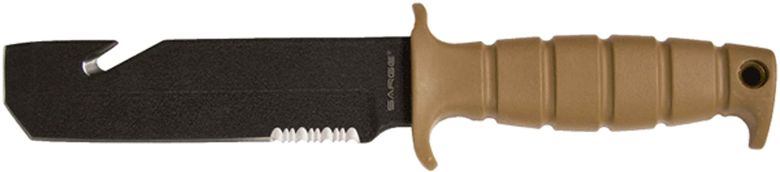 Sarge Knives SK-814C Chisel Head Fixed Blade in Graphic Box