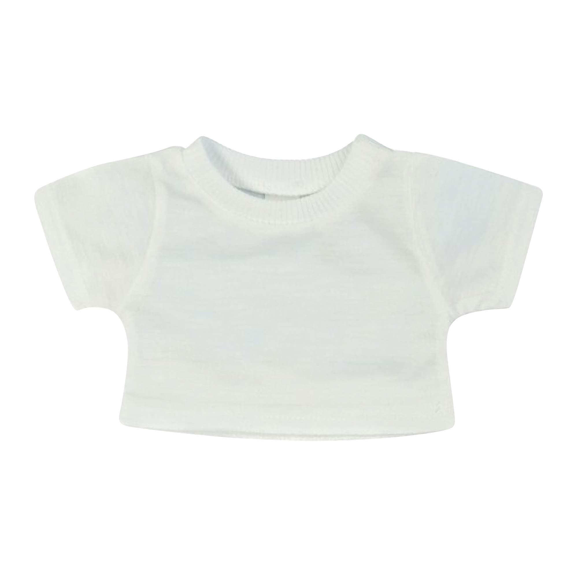 Mumbles Teddy Bear T-Shirt Accessory (S) (Sublimation White)