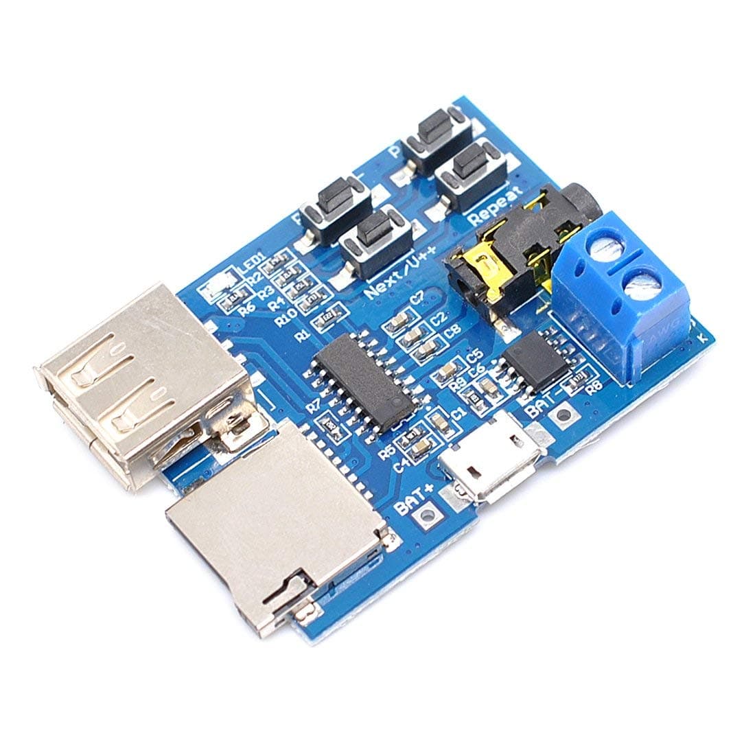 Mp3 Lossless Decoders Decoding Power Amplifier Mp3 Player Audio Module Mp3 Decoder Board Support TF Card USB