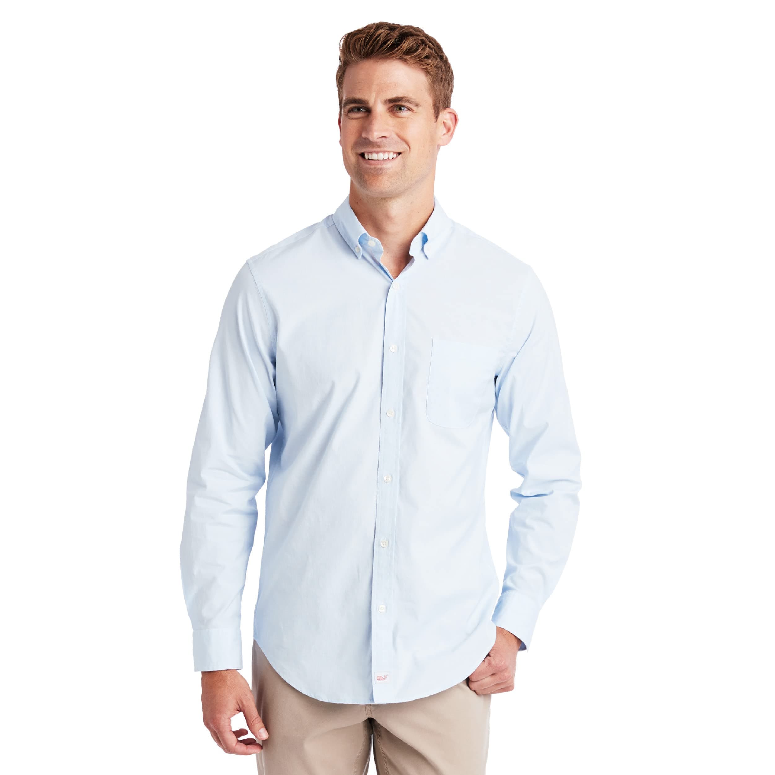 Men's Classic Fit End-on-end Murray Shirt Button Down Shirt