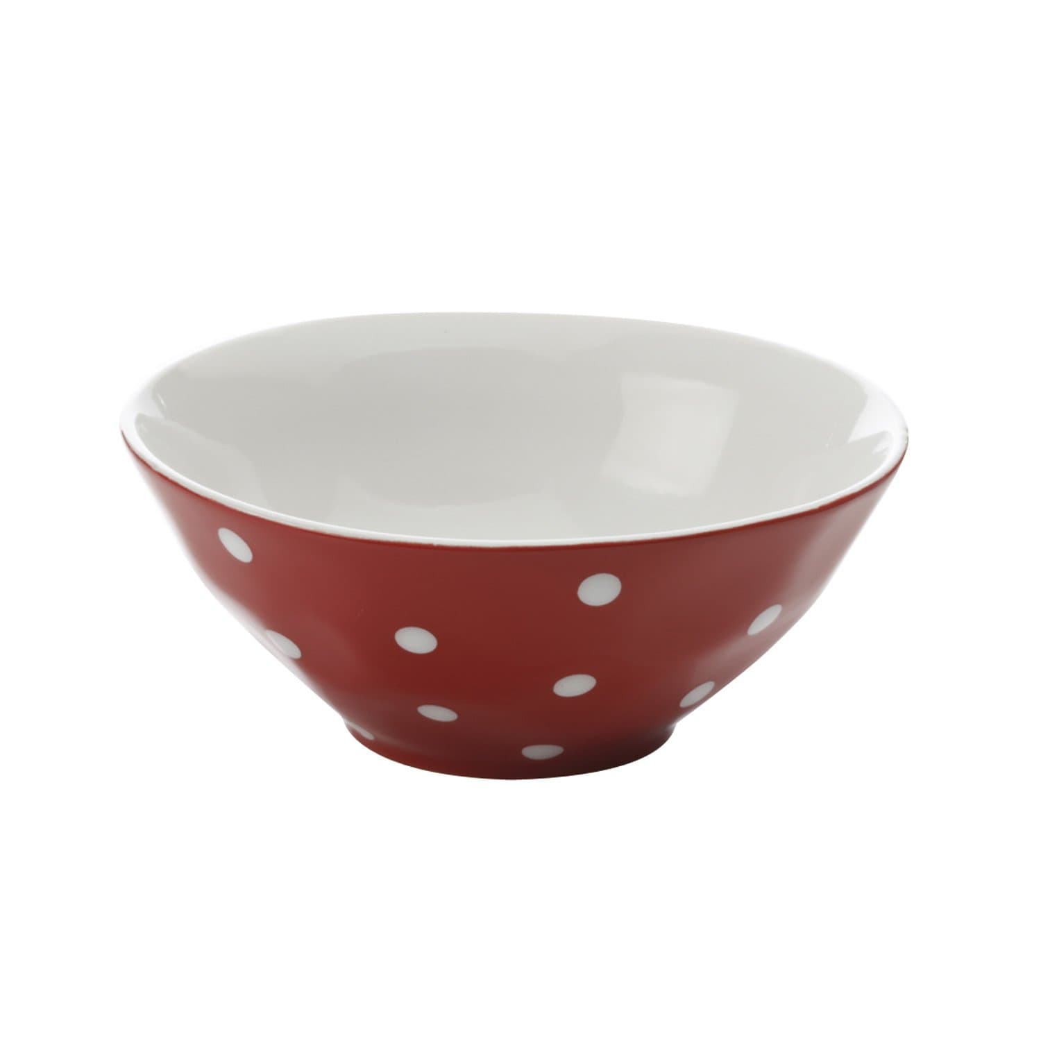 Maxwell and Williams Sprinkle Bowl, 6-Inch, Red