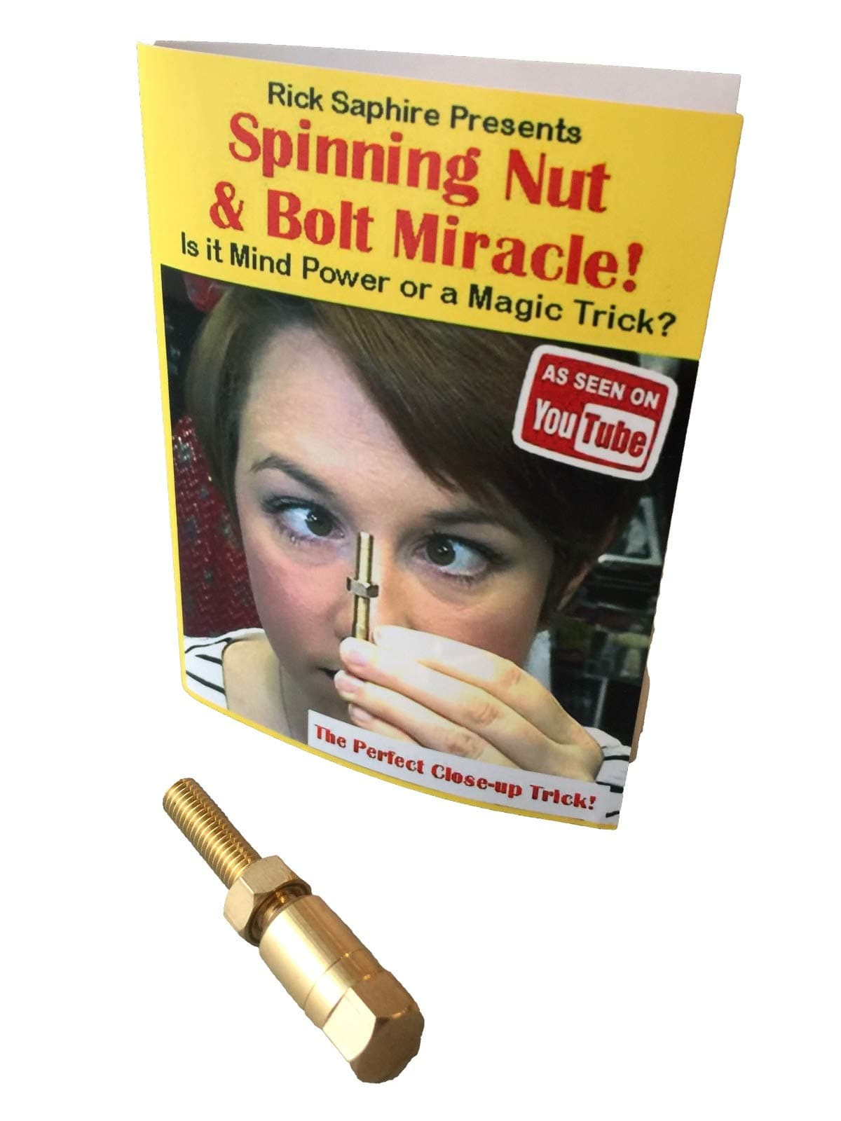Spinning Nut & Bolt Miracle Magic Trick by Rick Saphire