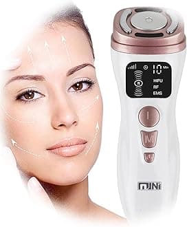 Mini Facial HIFU Machine Face Lifting Anti Wrinkle Beauty Device Skin Care Tools Skin Tightening Machine for Skin Rejuvenation