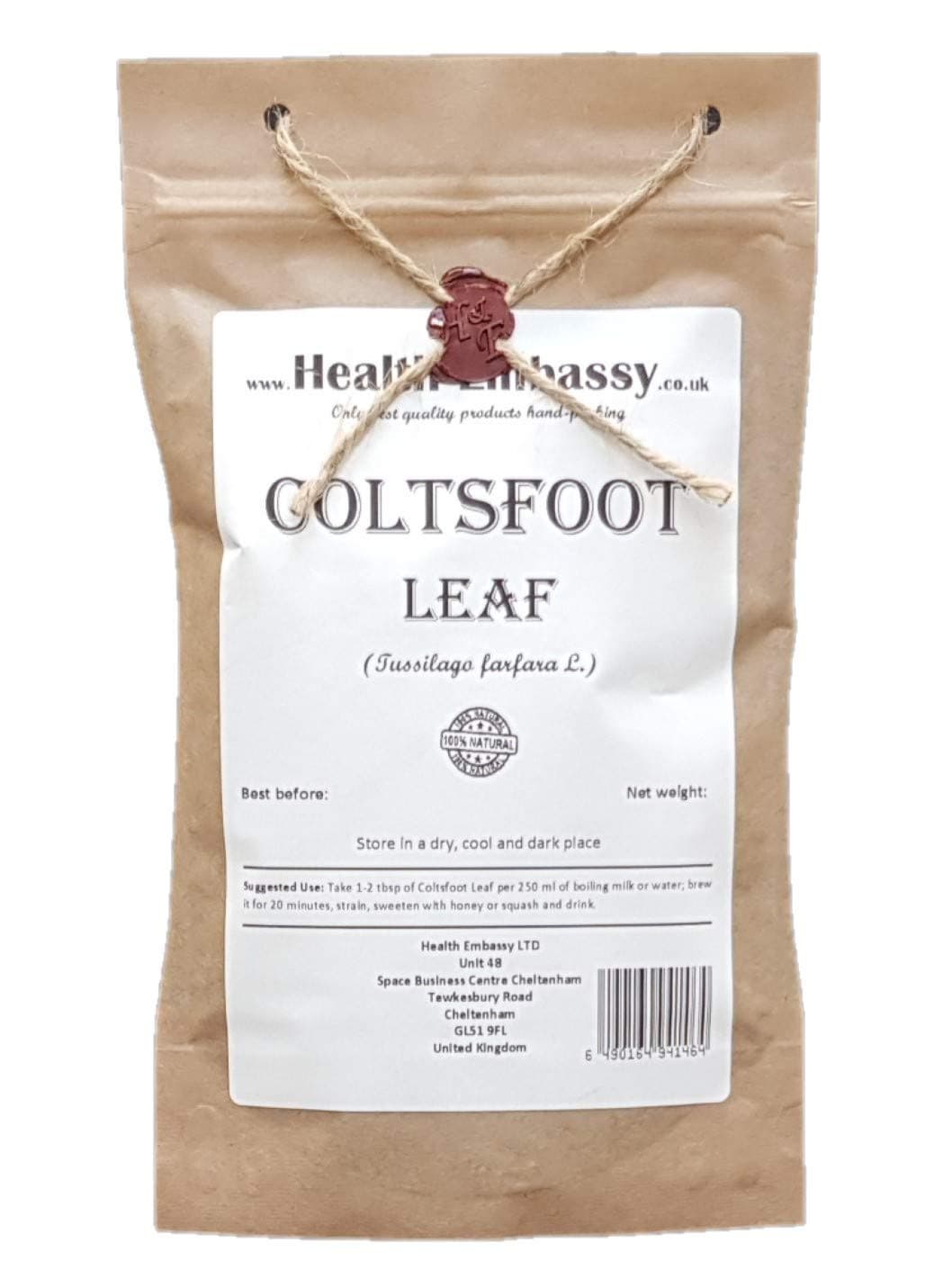 Coltsfoot Leaf | Tussilago farfara L | 50g