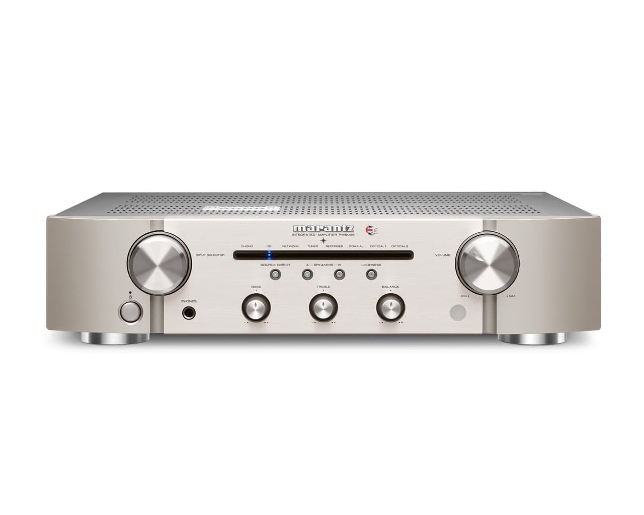 Marantz PM6006 Integrated Stereo Amplifier - UK Edition - Silver