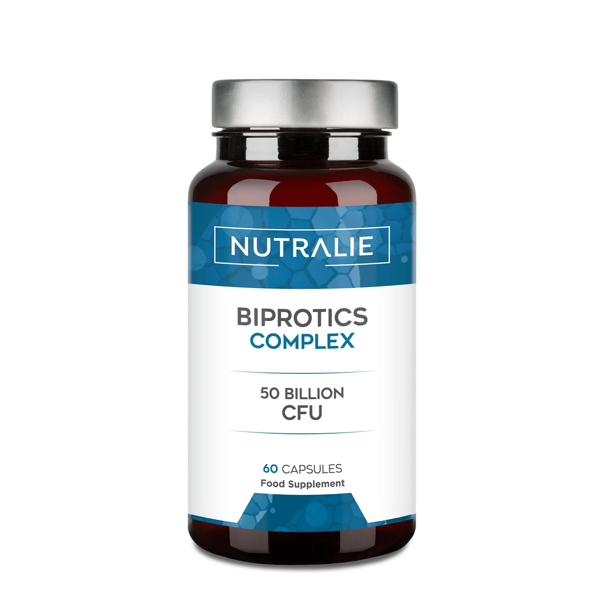 – Biprotics Complex 60 Capsules 10 Strains - 50 Bilion UFC Bioavailable - 10 Strains - 60 Capsules Nutralie