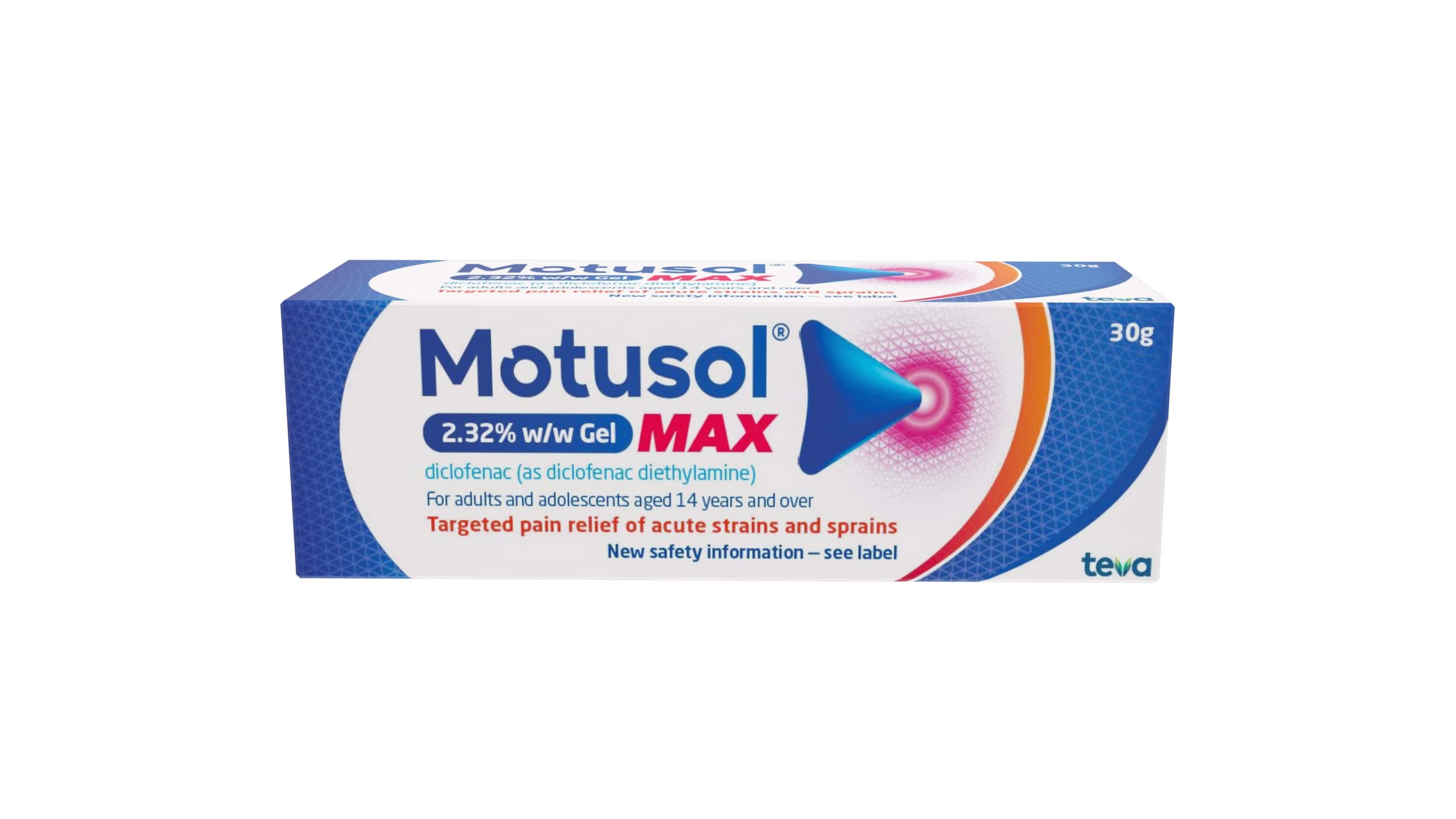 Motusol Max 2.32% w/w Gel 30g – Targeted Pain Relief of Joints & Muscles in Acute strains & sprains