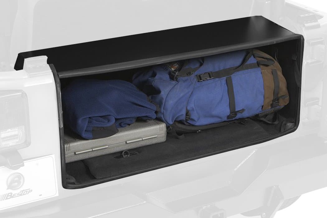 Bestop 4270401 Cargo Organizer, Matte Black