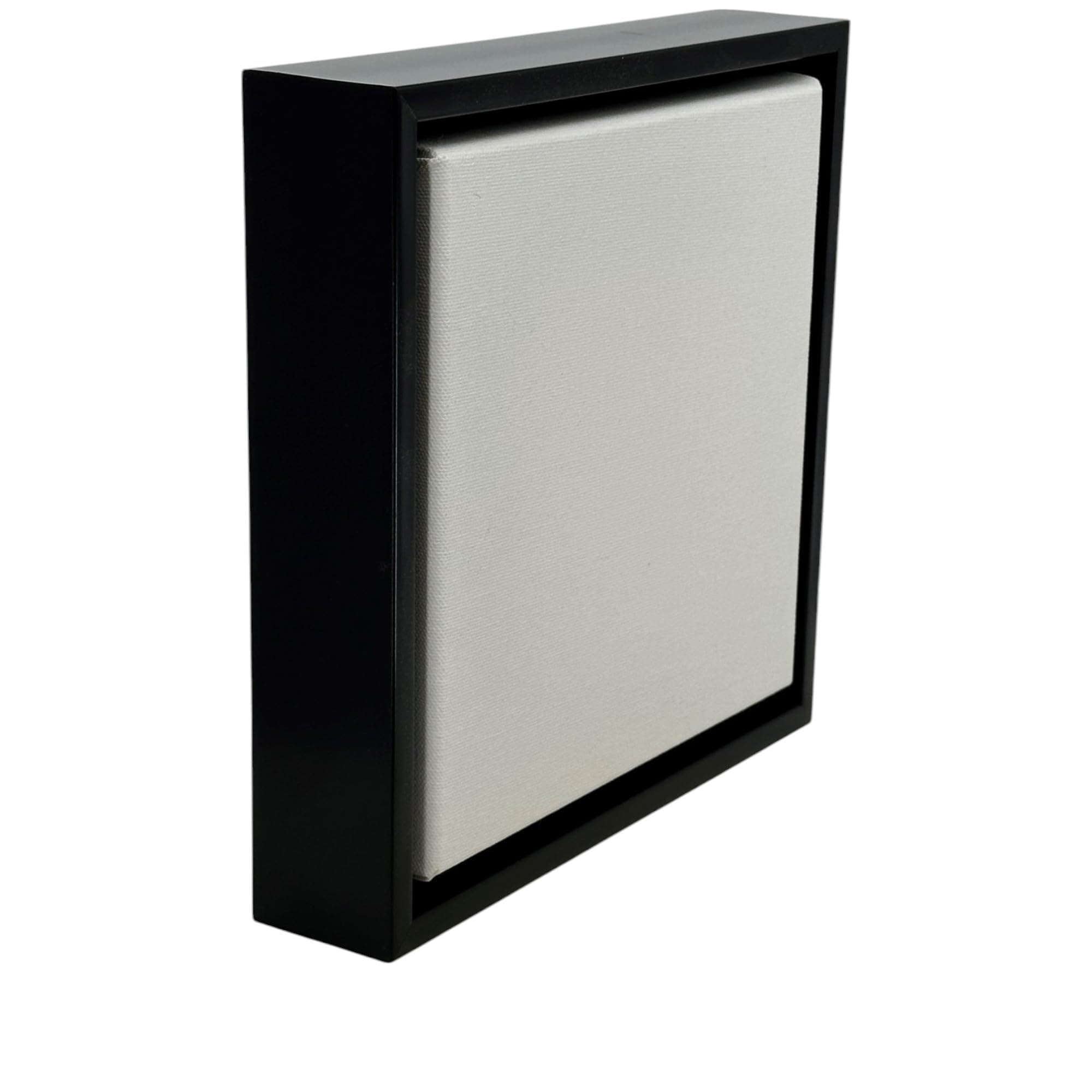 Black Floater Frame for 1.5" deep Canvas (12x16")