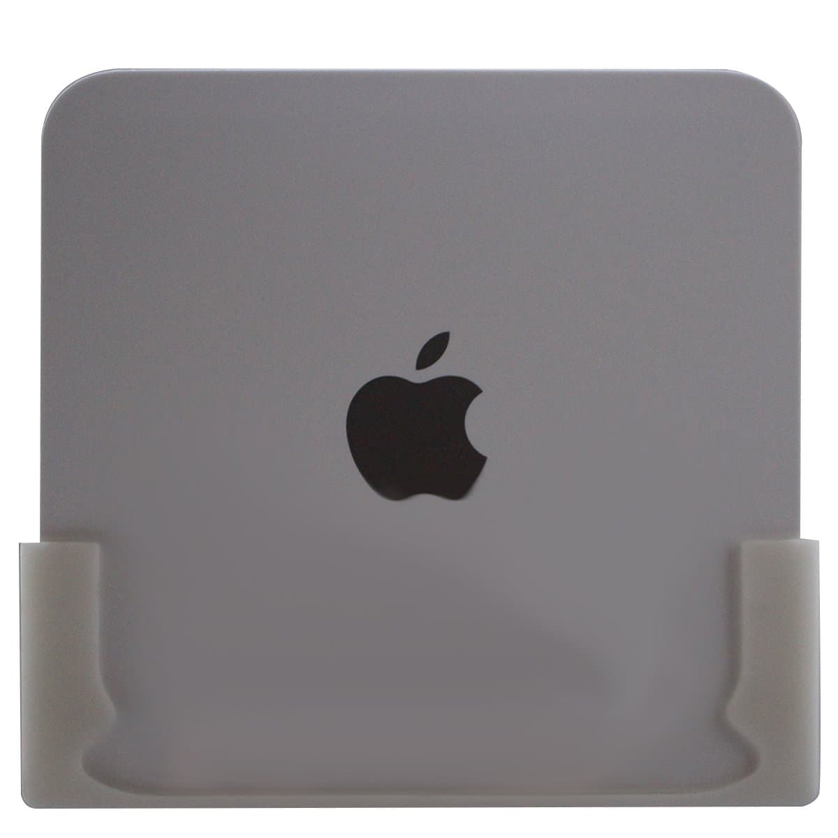 Danish Designed Wall Bracket for Apple Mac Mini and time capsule model A1254, A1302, A1355, A1409. Mounts your Device Perfectly on the Wall. (White)