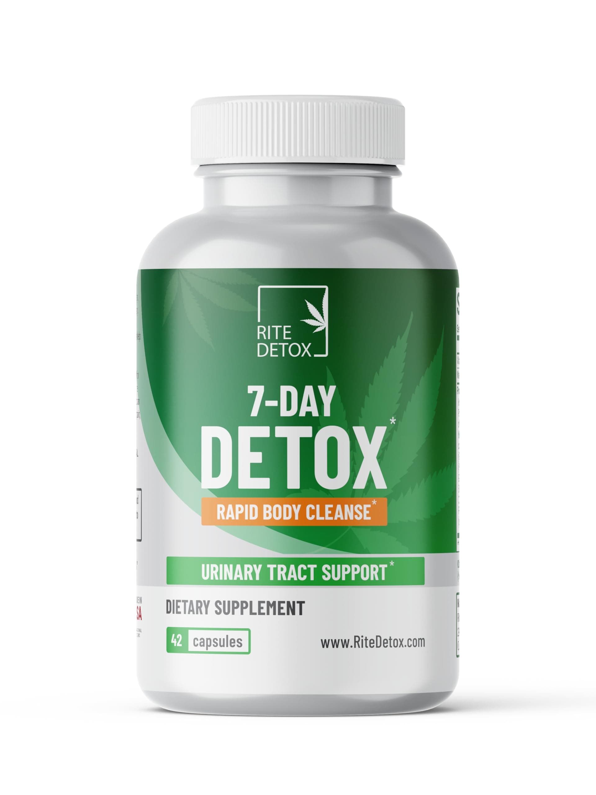 Detox and Cleanse | 7-Day Detox Program | Urinary Tract Support | with Mobile App Support