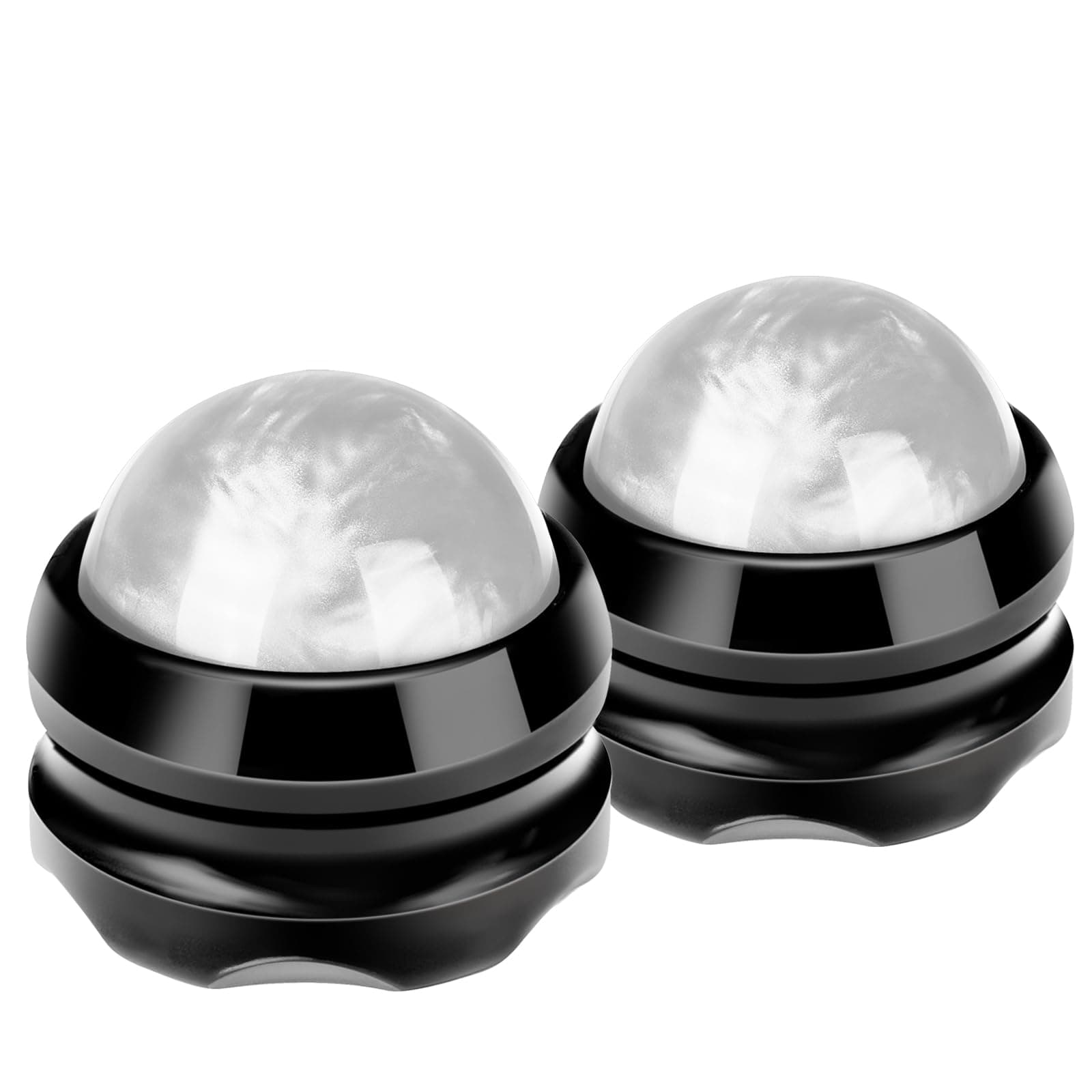 SUNANTH Massage Roller Ball,2-Pack Handheld Massage Therapy and Relax Tool for Sore Muscles,Joint Pain Relief Relaxing,Full Body Deep Tissue Massage