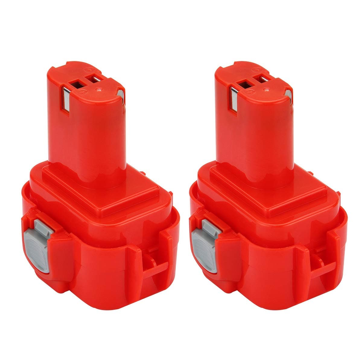 Shentec 9.6V 3.0Ah 2-Pack Replacement Battery Compatible with Makita PA09 9100 9120 9122 9133 9134 9135 9135A 192595-8 192596-6 192638-6 ，Ni-MH Battery Pack